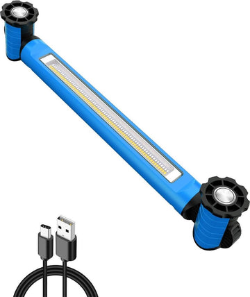3000 lumen led-accuspot 5000 mAh oplaadbare magnetische werklamp - motorkaplamp met haak - draagbare werklamp - 6 lichtmodi - 3 helderheidsniveaus - motorkap garage noodgevallen