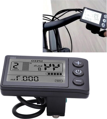 Elektrische Fiets LCD-scherm S866 24 V 36 V 48 V waterdicht fietsweergave e-bike display IP65 bedieningspaneel