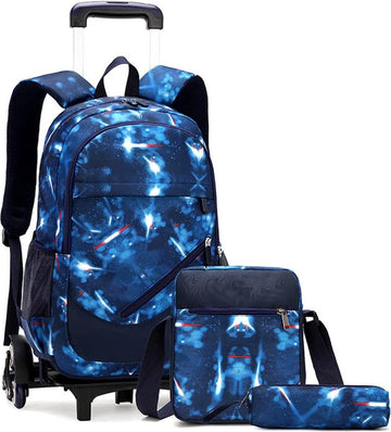 Multifunctioneel: Rugzak met wielen, 3-in-1