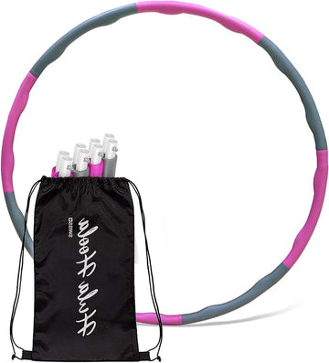 6-8-delige Afneembare Hoelahoep voor Fitness Training en Massage - Ideaal voor Gewichtsverlies - Voor Volwassenen en Kinderen Hula hoop