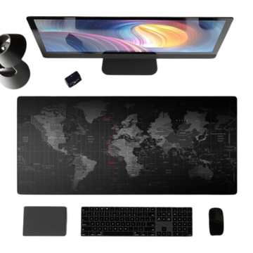 Mouse pad XXL – Desk Pad – Gaming Mousepad – 80×30 CM – World map