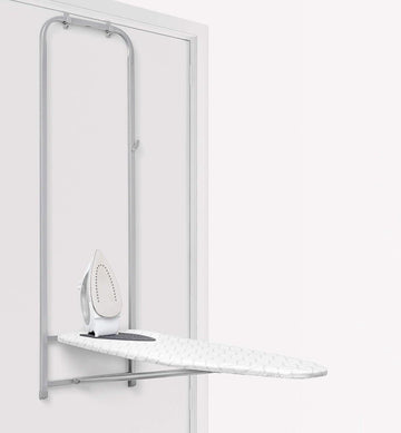 Strijkplank opslagruimte siliconen grijs 33x110 cm - Muur Deur Kast 5x133x385 cm