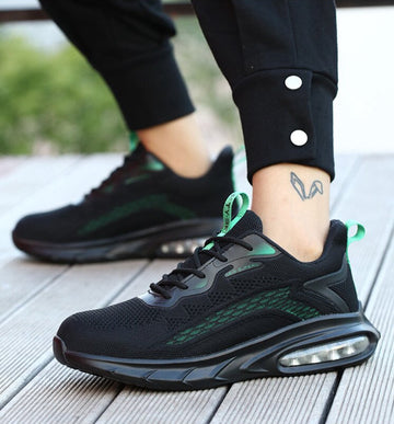 Werkschoenen - 40 - S1P - veiligheidsschoenen voor op het werk - Dames/Mannen - Sneakers - Sneakers voor op het werk - Schokbestendig - Ondoordringbare zool - Antislip - Stalen neus