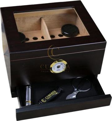Humidor Elton donker cherry