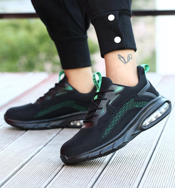 Werkschoenen -38 - S1P - veiligheidsschoenen voor op het werk - Dames/Mannen - Sneakers - Sneakers voor op het werk - Schokbestendig - Ondoordringbare zool - Antislip - Stalen neus