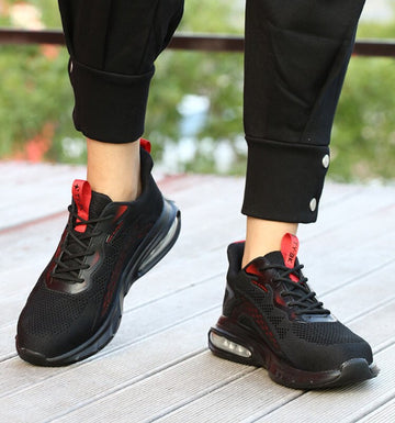 Werkschoenen - 37 - S1P - veiligheidsschoenen voor op het werk - Dames/Mannen - Sneakers - Sneakers voor op het werk - Schokbestendig - Ondoordringbare zool - Antislip - Stalen neus
