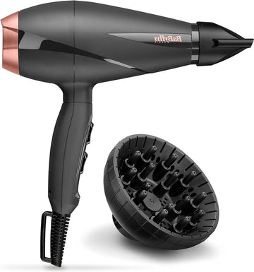 Smooth Pro 2100W Föhn Haardroger met Diffuser - Krachtige AC-Motor - Glad Glanzend Haar - Anti-Pluis Functie - Coolshot