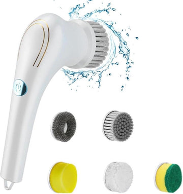360 ° Power High Speed Roterende Power Scrubber voor Badkamer Douche Bad Glazen Auto met Elektrische Scrubber