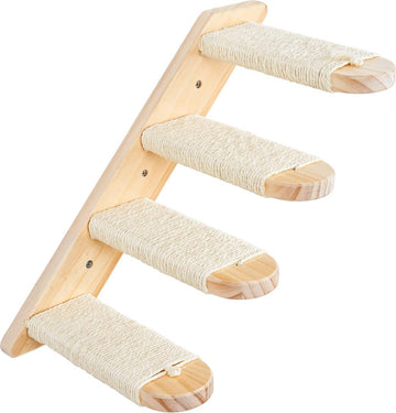 Kattentrap, muur, klimmen, kattenladder, katten, meubels, binnen, klimwand, kattenmeubel, wandelement, wandparkset, voor katten klimmen, spelen, loungen