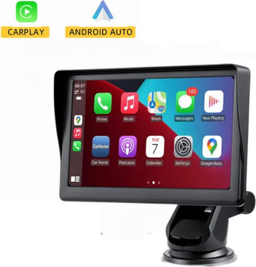 Android Auto Scherm - Carplay Scherm - Carplay scherm universeel - 7' Inch HD Scherm - Bluetooth 5.0