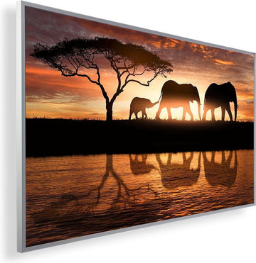 Infrarood Verwarmingspaneel 300W met fotomotief en Smart Thermostaat (5 jaar Garantie) - Oasis Desert 60