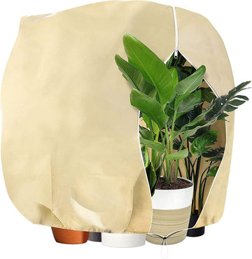 Pot Plant Bag Winter Protection for Plants Tent for Balcony as Winter Protection for Pot Plants Large Plant Covers Plant Cover Frost Protection Plants Plant Protection Bag Winter Washable