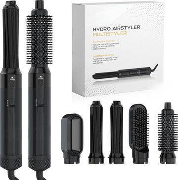 Bolt Electronics® Airstyler Krultang - Krultangen - Föhnborstel - 5 in 1 multi styler - Zwart - TikTok - Nieuwste Versie 3.0 Maart 2023 edition
