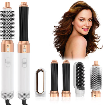 Airstyler krultang 5-in-1 Multistyler - GOUD - Föhn - Haarstyler - Föhnborstel - Haardroger - Krulborstel - Stijlborstel