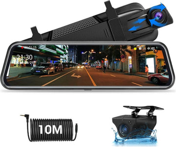 Dashcam - Beveiliging - Universele Pasvorm - Met Terugkijkfunctie - Beeldscherm - Auto Camera