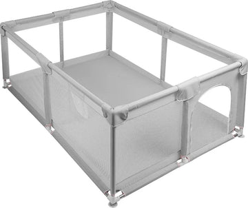 Decotopia - Speelbox - Babybox - Speelruimte - Veilig Spelen - 120cm x 180cm - Grijs - M