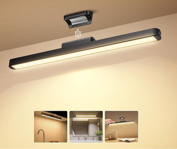 Make-up Spiegel Dimbare Touch LED Spiegellamp Badkamer - LED Cabinet Light bar - Oplaadbare Batterij en Stick Magneet Mount - voor Lezen Kast - Make-up Spiegel Nachtkastje - Studie Licht