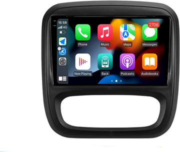 Opel Vivaro B / Renault Trafic 3 / Fiat Talento / Nissan NV300 | 4GB & 64GB | 2014 - 2021 | Autoradio met Navigatie | Carplay & Android Auto | radio scherm | 2014 2015 2016 2017 2018 2019 2020 2021