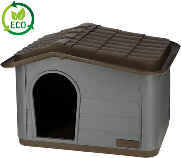 Kattenren - Kattenhuis - Kattenverblijf buiten - Duurzaam - Kattenhuis voor buiten - Kattenhuisje buiten - Kattenhok buiten