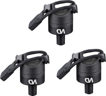 3* Magnetische Butt Rest P8 - Karper Vishengel - Aluminium - Zwart