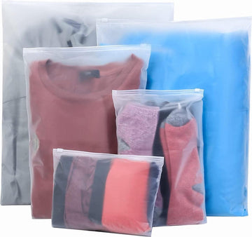 20 stuks - Kledingzakken inpakken - Reistas met rits - Matte compressiezak - Voor reistas - Kleding ondergoed - Schoenen - Cosmetica Koffer Organizer