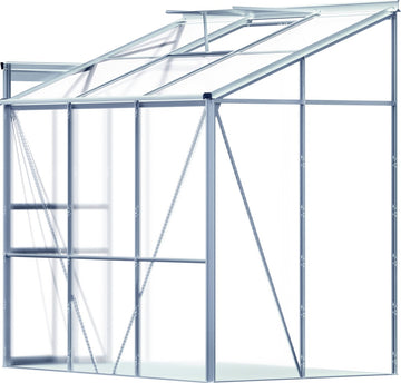 Muurkas - Aluminium 190x122cm – incl. Fundering