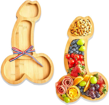 Aperitief Board - Houten Schalen - Kaas Tray - Charcuterie Boards - Tafelblad Kaasservers - Voedselschaal - Grappige Kaasschotel - Barbecue Party - Uniek Cadeau
