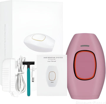 IPL ontharingsapparaat - Laser ontharing - Laser en lichtontharing - Inclusief GRATIS beschermbril - Roze