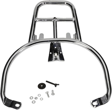 Achterdrager topkoffer voor Vespa Primavera, Sprint chroom