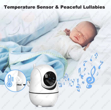 Hydrix® Babyfoon - Babyfoon Met Camera - Baby Monitor - 5" Monitor
