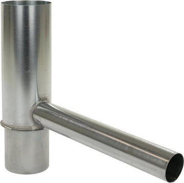 Regenton vulautomaat/overloop zink Ø 80 mm
