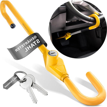 Stuurslot Auto voor Diefstalbeveiliging - Stuurwielklem universele pasvorm - Beste Stuurslot voor Auto's steering wheel lock