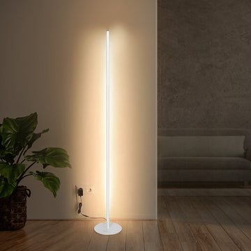 Bolt Electronics® Vloerlamp - Staande Lamp - Woonkamer - 4 Lichtsterktes - RGB Licht - Wit