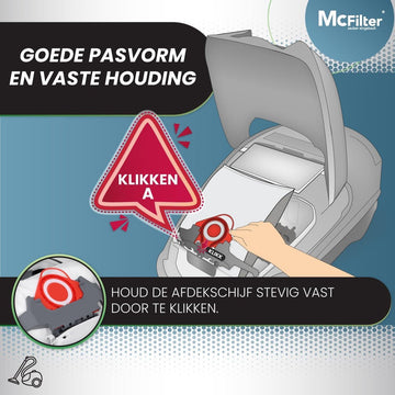 16 stofzakken Miele FJM stofzuigers - Tango Plus S381 S771 - 5-laags - stofzak incl. 8 filters met automatische stofafdichting - MAXI BOX