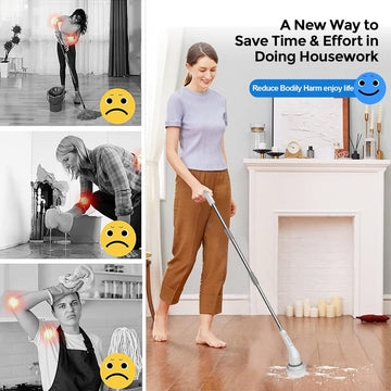 Elektrische Dweil - Elektrische Dweil Vloerreiniger - Elektrische Mop - Dweilapparaat