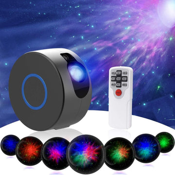 Sterren Projector - Projectielamp - Galaxy Projector - Star Projector - Nachtlamp - Sterrenhemel - LED Lamp - grijs