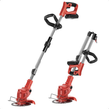 TGT500W-Premium - Grastrimmer - Bosmaaier - Grasmaaier - Op Wielen - Draadloos Met 2x Accu