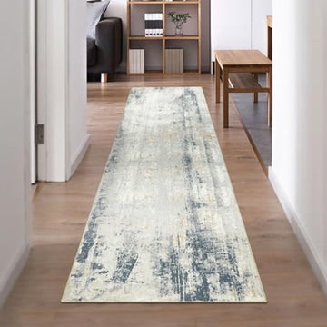 Tapijtlopers voor gangen, antislip halllopers, vloerkleden, lange gangtapijt, keukentapijtloper, wasbaar tapijt, vloermat voor hal, entree, keuken, wasruimte, woonkamer