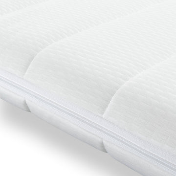 Koudschuim Topper 160x210 – Wasbare Tijk – Duurzaam Koud schuim Topmatras – Matras Topper Met Wasbare Tijk – ColdFoam Classic