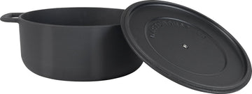 Combekk Sous Chef gietijzeren braadpan - 24cm - zwart