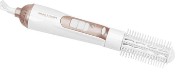 Föhnborstel 3011 Blaasborstel 2 temperatuur-/vermogensniveaus Koudeluchtknop voor Style Fix Bruin/Brons Champagnewit