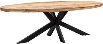 Eettafel ovaal - mango hout - 220cm