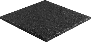 Rubber terrastegel zwart | 5 stuks | Per 0,8 m² | 40x40x2,5cm