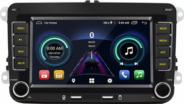 Autoradio - Android Carplay - Bluetooth Radio - Skoda Octavia Volkswagen Golf 5 6 Touran Passat Polo Jetta