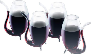 Portwijnpijpglazen, 90 ml - Transparant (Set van 4)
