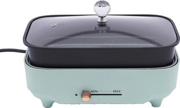Equivera Hot Pot - Fondueset - Elektrische Fonduepan - Oosterse Fondue - Grill - Meerdere Personen