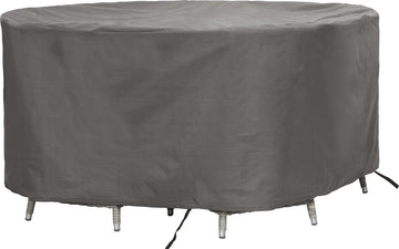Tuinset beschermhoes ronde tuinsethoes ø 200x85 cm | Hoes voor tuinset TÜV gecertificeerd