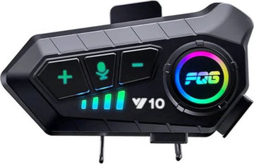 Motorhelm Headset - Helm Headset - Bluetooth Headset - Draadloze Oortelefoon - Waterdicht - Y10 Soft MIC