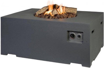 Happy Cocooning - Vuurtafel Rechthoek - Antraciet