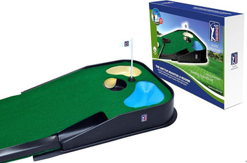 Indoor & Outdoor Golf Putting Mat - PGA Tower
